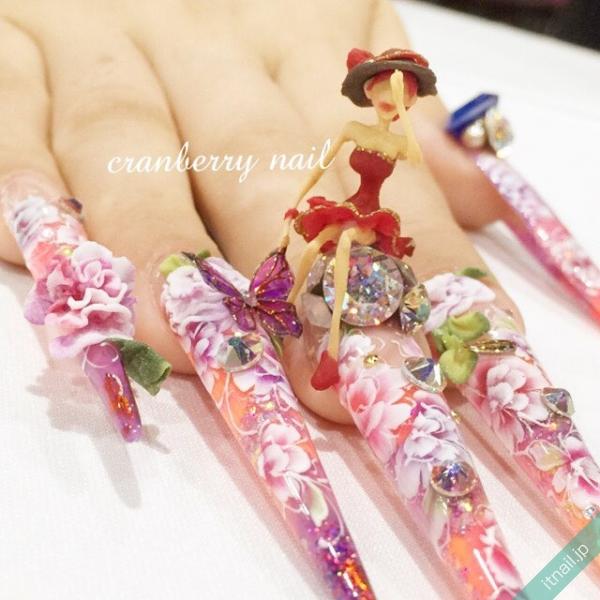 Cranberry Nailが投稿したネイルデザイン Photoid I Via Itnail Design