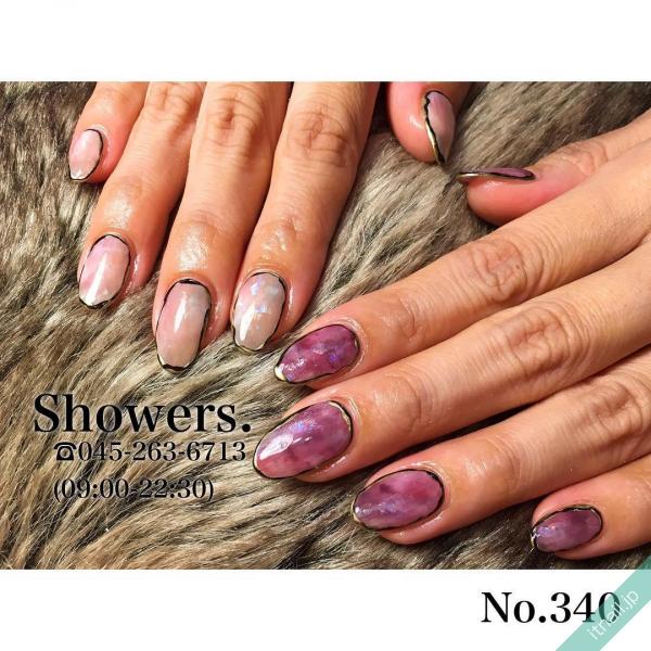 Showers が投稿したネイルデザイン Photoid I Via Itnail Design