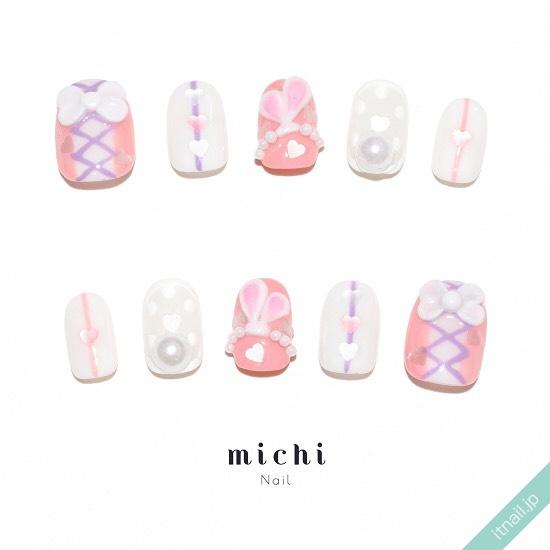 Michi Nailが投稿したネイルデザイン Photoid I Via Itnail Design