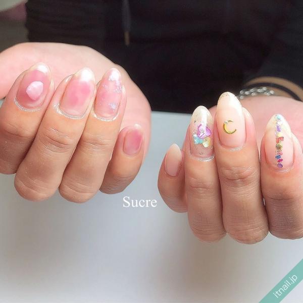 Sucreが投稿したネイルデザイン Photoid I Via Itnail Design