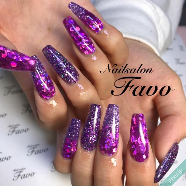 Nailsalon Favoが投稿したネイルデザイン Photoid I Via Itnail Design